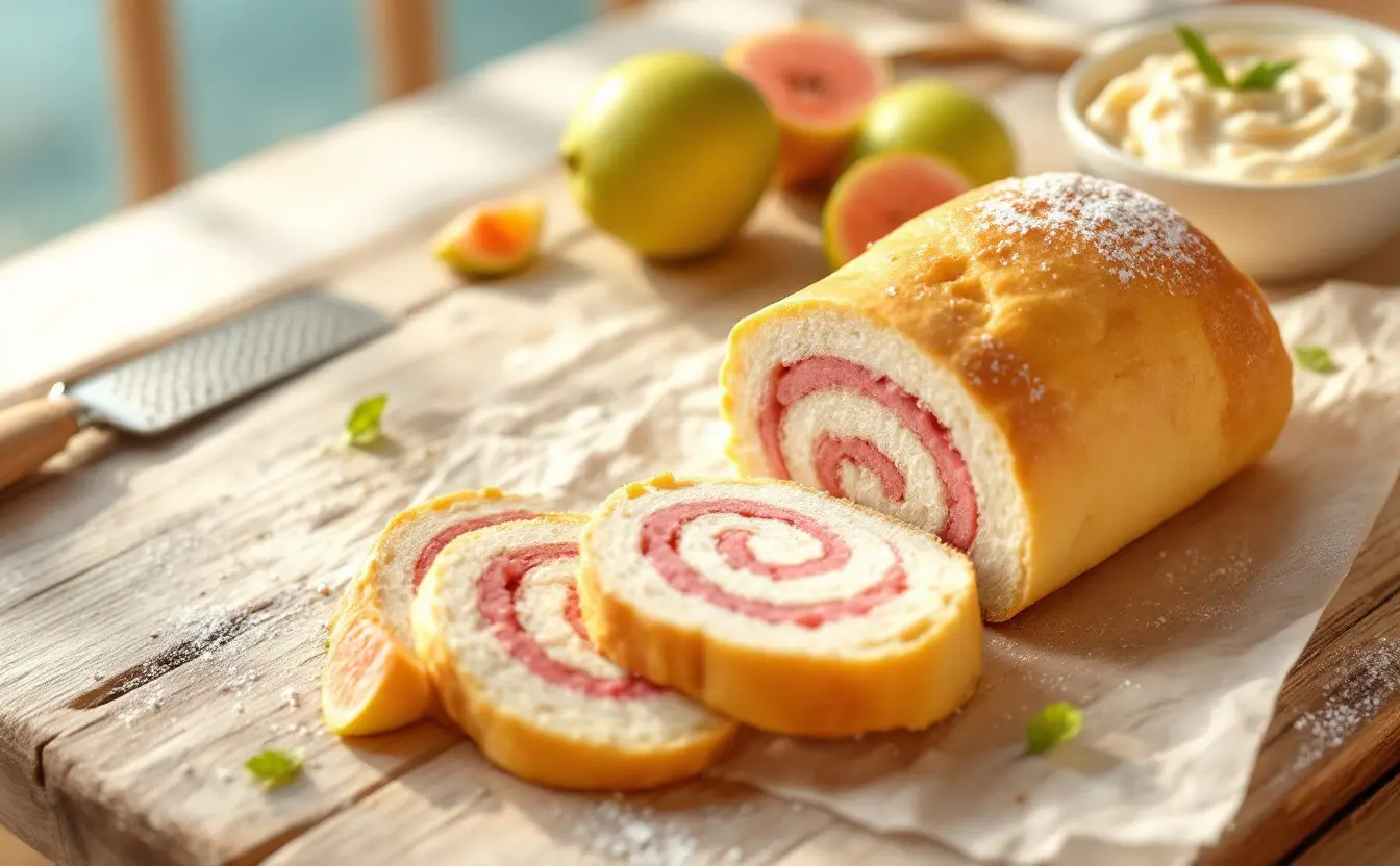 Guava duff: how to make the Bahamas' favourite rolled pudding
